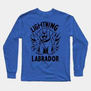 Lightning Labrador Long Sleeve T-Shirt